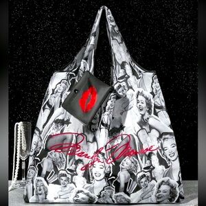 Marilyn Monroe Black and White Tote Bag NEW 🏷️